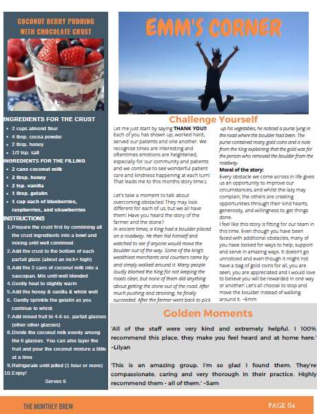 The Monthly Brew September 2021