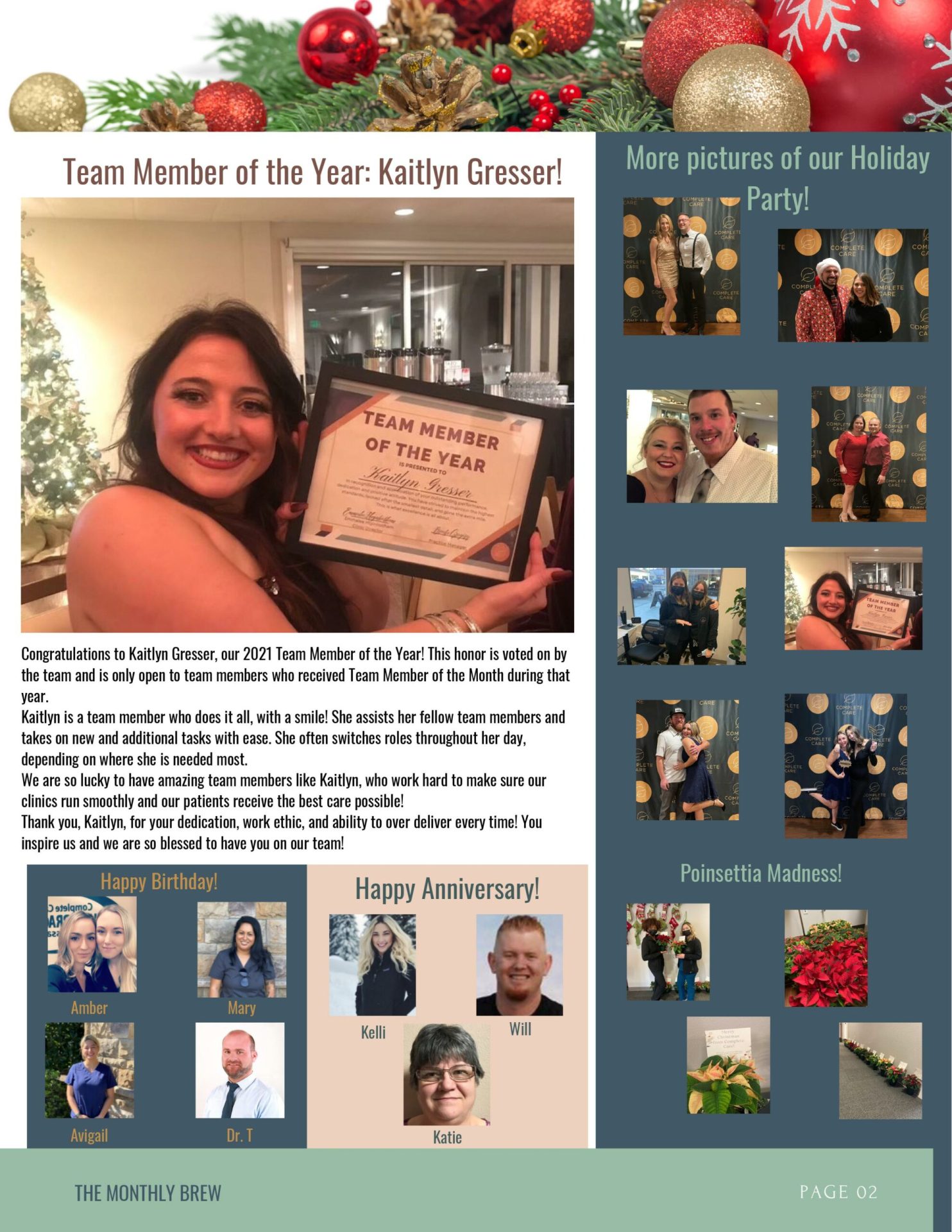 The Monthly Brew December 2021